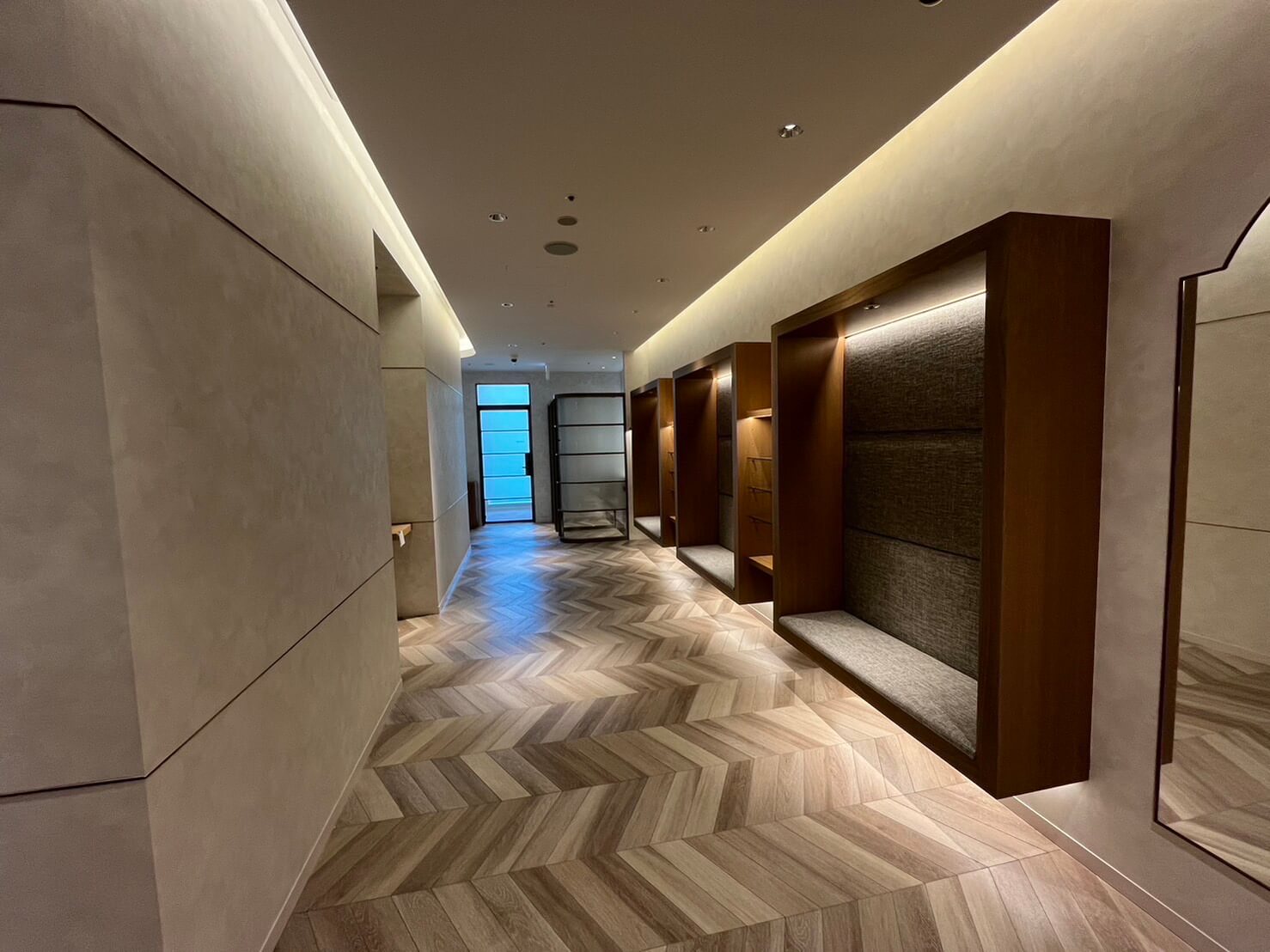 SUEクリニックの院内 廊下