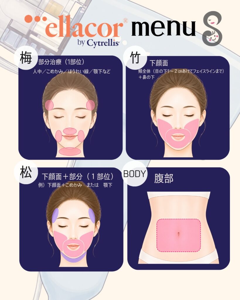 エラコアメニュー