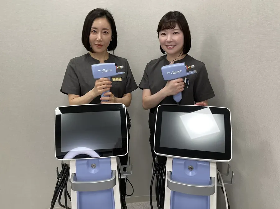 院内にはエラコアが2台あります